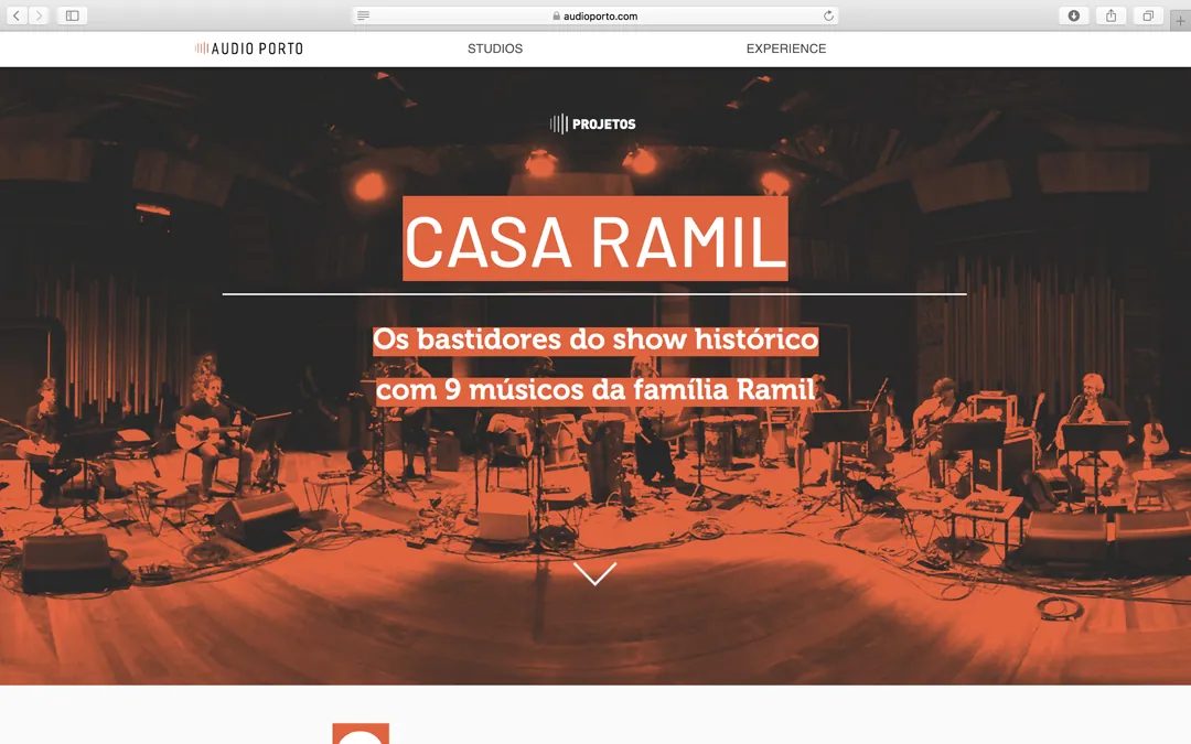 Site Audio Porto — 1