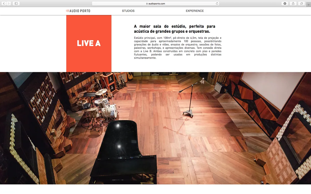 Site Audio Porto — 8