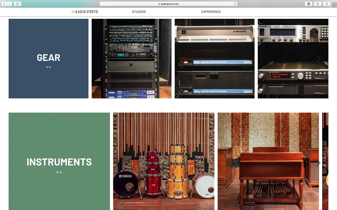 Site Audio Porto — 9