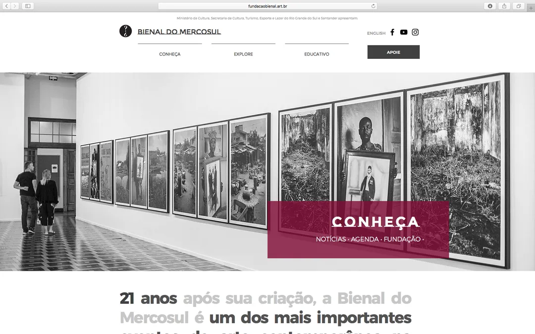 Site Bienal do Mercosul — 1