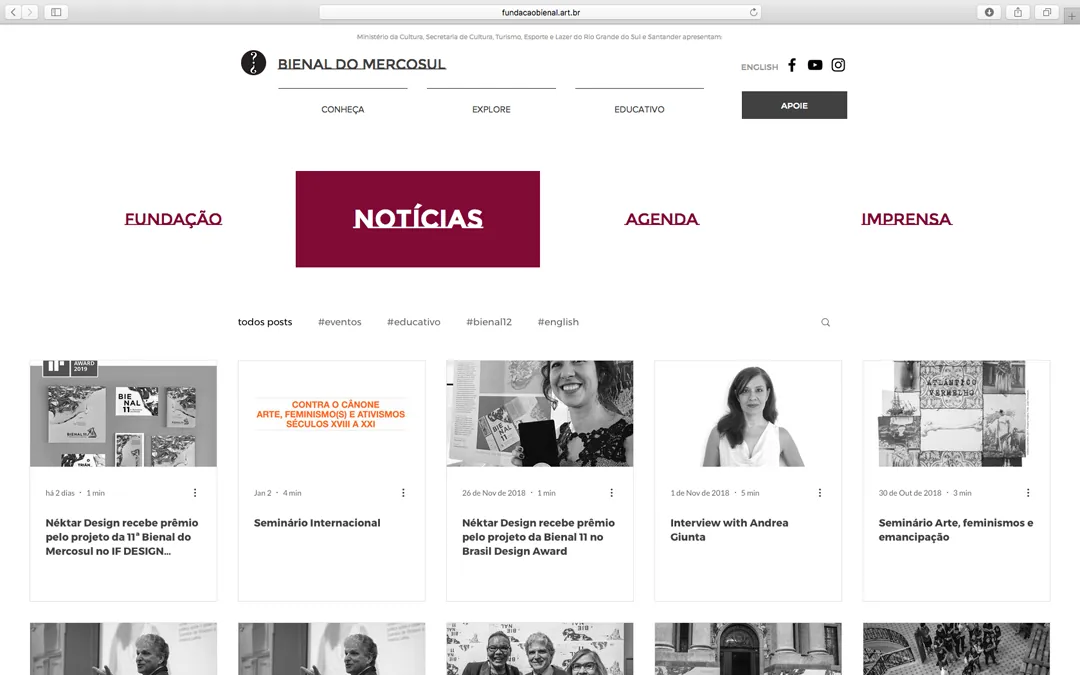 Site Bienal do Mercosul — 11