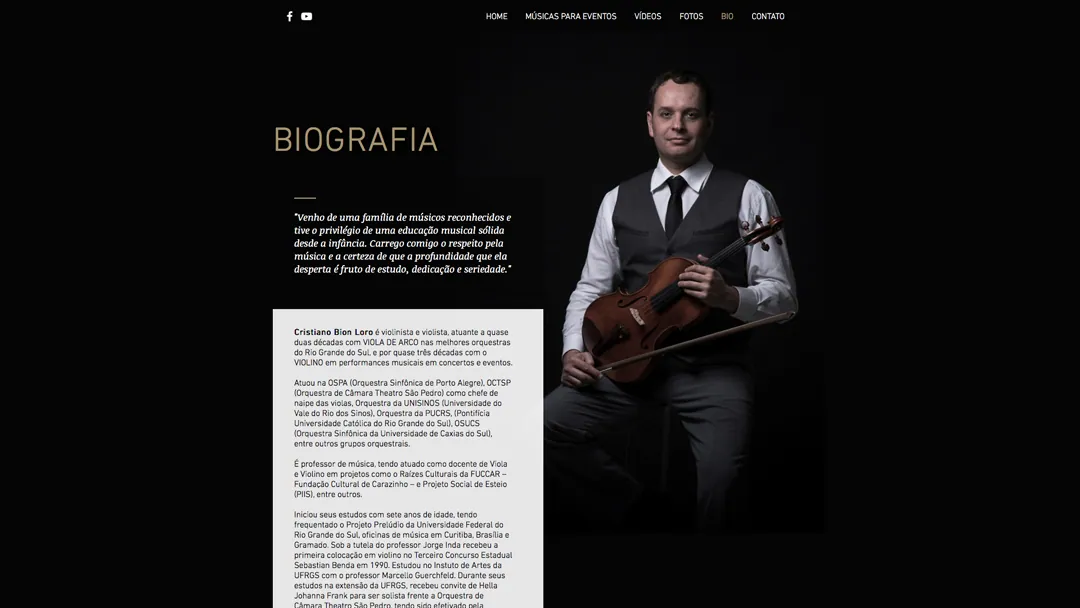 Site Cristiano Loro — 2